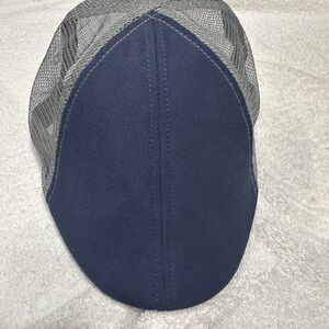 Boston Scally Blue and Gray Mesh Trucker Hat - XXL